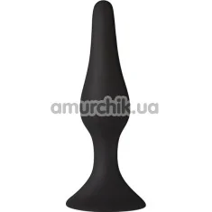 Анальная пробка Mai Attraction Pleasure Toys №32, черная - Фото №1