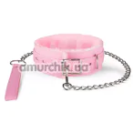 Нашийник з повідцем Xoxo Chloe Collar With Leash, рожевий - Фото №1
