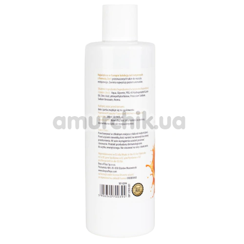 Масажний лубрикант MyLove Aroma Series Personal Lubricant 2in1 Orange - апельсин, 300 мл
