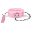 Нашийник з повідцем Xoxo Chloe Collar With Leash, рожевий - Фото №1