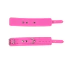 Фиксаторы для рук DS Fetish Silicone Hand Cuff, розовые - Фото №6
