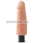 Вибратор Real Feel Lifelike Toys No.9, телесный - Фото №1