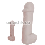 Іграшка у вигляді пеніса Growing Penis, тілесна - Фото №1