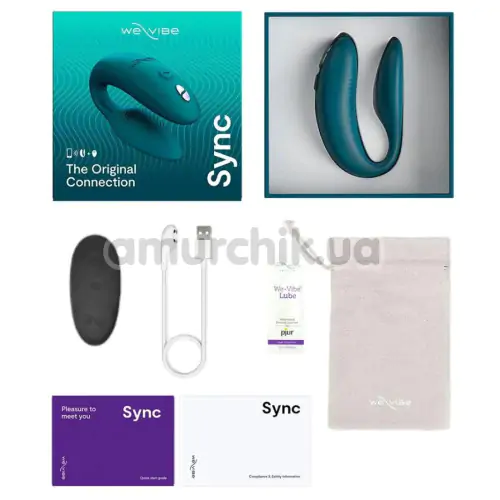 Вібратор We-Vibe Sync 2 (ві вайб сінк 2 зелений)
