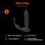 Вібростимулятор простати з поштовхами Men's Play Thrusting Prostate Massager App Controlled B5, чорний - Фото №9