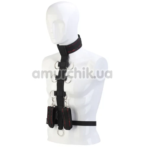 Фіксатори Blaze Deluxe Collar Body Restraint, чорні