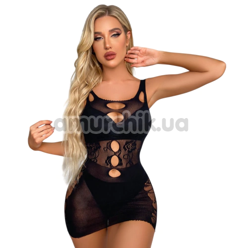 Платье Star Night Flirty Mini Dress, черное - Фото №1