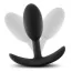 Анальна пробка Luxe Wearable Vibra Slim Plug Small, чорна - Фото №3