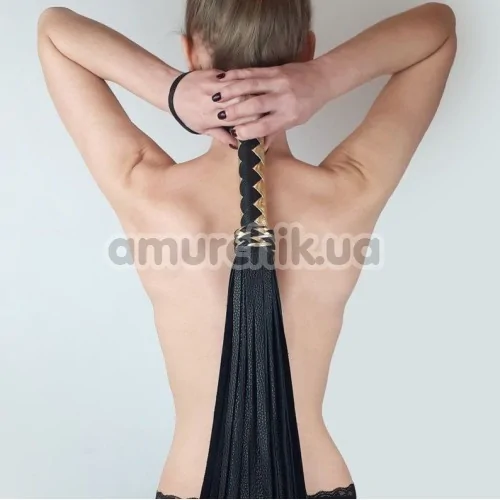 Флоггер Art of Sex Flogger Classical, черно-золотой