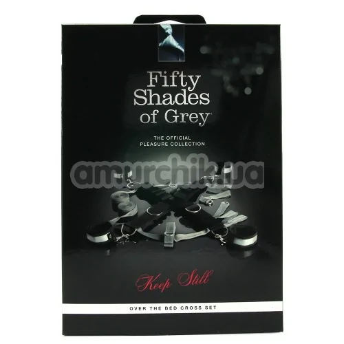 Бондажний набір Fifty Shades of Grey Keep Still Over the Bed Cross Set