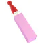 Клиторальный вибратор Xocoon Sealed With A Kiss Lipstick Vibe, красно-розовый - Фото №4
