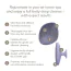 Щетка для тела Geske Body Brush 4 in 1 Suction Mount, фиолетовая - Фото №7