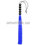 Флогер DS Fetish Flogger Balls 5, синій - Фото №1