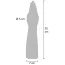 Кисть для фистинга Hidden Desire Extreme XXL Anal Gear The Hand Fucker, черная - Фото №10