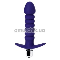 Анальная пробка с вибрацией ToDo Anal Vibrator Condal, фиолетовая - Фото №1