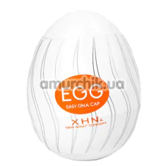 Мастурбатор XHN Egg Easy Ona Cap 0266D, білий - Фото №1