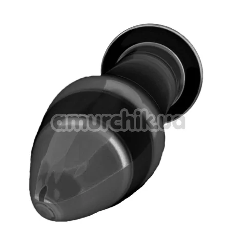Анальная пробка Love Toy Glass Romance Dildo GS12, черная