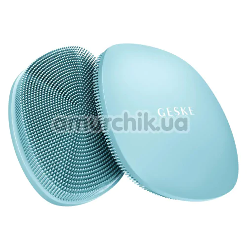 Щетка для лица Geske Facial Brush 4 in 1, бирюзовая - Фото №1
