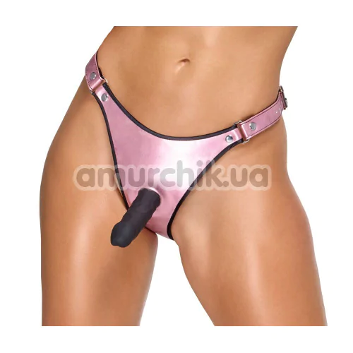 Страпон Bad Kitty Dildo String, розовый