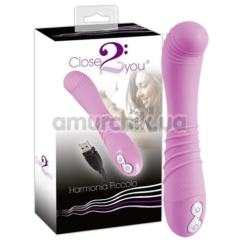 Вибратор для точки G Close2you Harmonia 2 Piccolo, розовый
