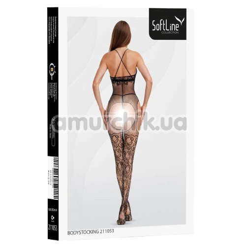 Комбінезон Bodystocking 211053, чорний
