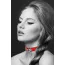 Нашийник DS Fetish Collar With Ring & Without Line, червоний - Фото №4