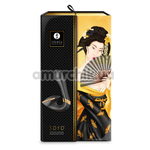 Вибратор Shunga Soyo, черный