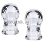 Вакуумні стимулятори для сосків Merci Tweak Nipple Sucker Set, прозорі - Фото №1