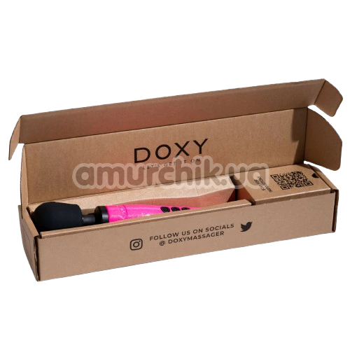 Универсальный вибромассажер Doxy Die Cast, розовый