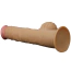 Фаллоимитатор Dual-Layered Silicone Handle Nature Cock LV411034, телесный - Фото №5