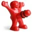 Пробка для вина Happy Man Bottle Stopper, красная - Фото №1