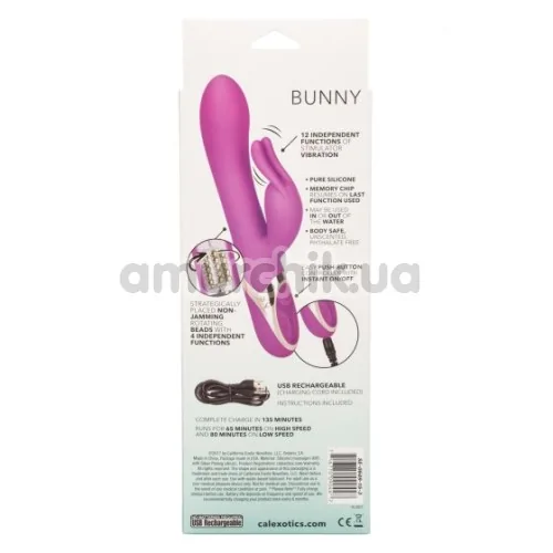 Вибратор Enchanted Bunny, розовый