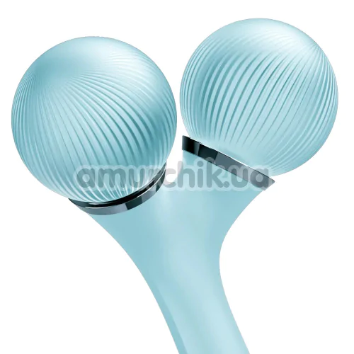 Ультразвуковий масажер Geske Sonic Facial & Body Roller 4 in 1, бірюзовий