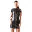 Сукня Zado Leather Mini Dress 2000881, чорна - Фото №2