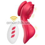Кліторальний вібратор Sweet Play Panty Vibrator With Remote Control A1, червоний - Фото №1