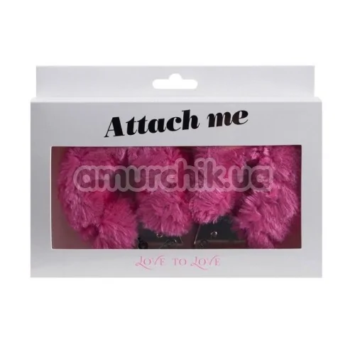 Наручники Love To Love Attach Me, рожеві