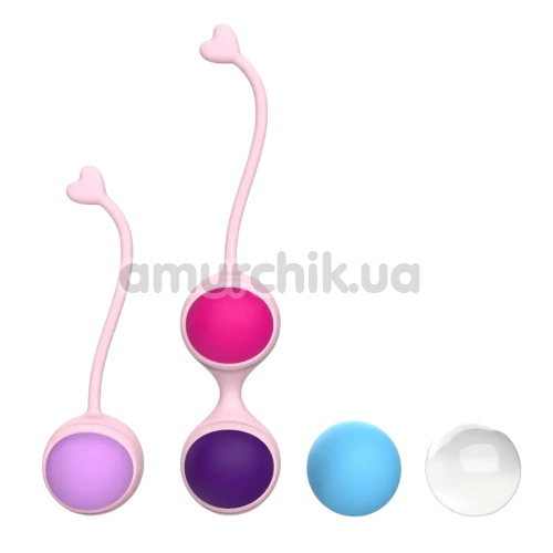 Набор вагинальных шариков Odeco Every Night Toys Kegel Balls YAI-010K1, разноцветный