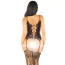 Комплект Leg Avenue Cami Garter With Stockings And String, черный: комбинезон + трусики-стринги - Фото №7