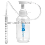 Інтимний душ Clean Stream Pump Action Enema Bottle With Nozzle, прозорий - Фото №1