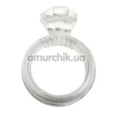 Ерекційне кільце Diamond Silicone Cockring - Фото №1
