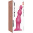 Фаллоимитатор Strap-On-Me Dildo Plug Beads XXL, розовый - Фото №4