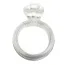 Эрекционное кольцо Diamond Silicone Cockring - Фото №1