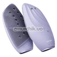 Щітка для обличчя Geske Sonic Thermo Facial Brush & Face-Lifter 8 in 1, бузкова - Фото №1