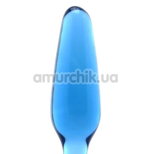 Анальная пробка Crystal Spires, синяя