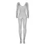 Комбинезон Obsessive Bodystocking N109, черный - Фото №4