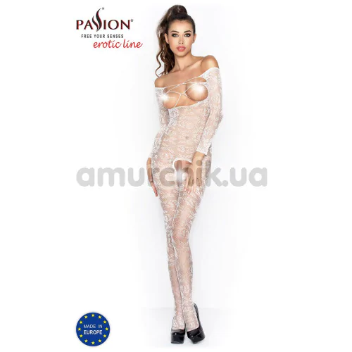 Комбинезон Passion Free Your Senses BS031, белый
