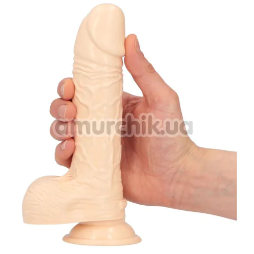 Фаллоимитатор с ароматом ванили Delicious Dildo Vanilla 18 см, телесный