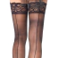 Панчохи Leg Avenue Thigh High Stockings Sheer, чорні - Фото №2