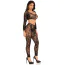Комплект Leg Avenue Body Count Crop Top and Tights Set, чорний: топ + легінси - Фото №3
