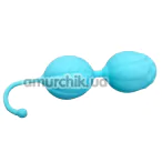 Вагинальные шарики Loveshop Silicone Flower Kegel Balls, голубые - Фото №1